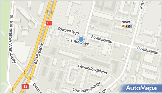 Parking, Plac 1 Armii Wojska Polskiego, Szczecin 70-237 - Parking