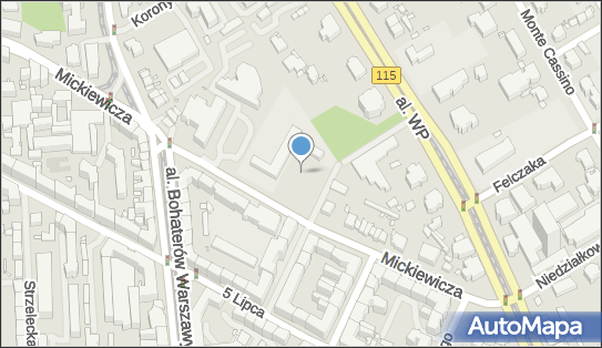 Parking, Mickiewicza Adama 23, Szczecin 70-383 - Parking