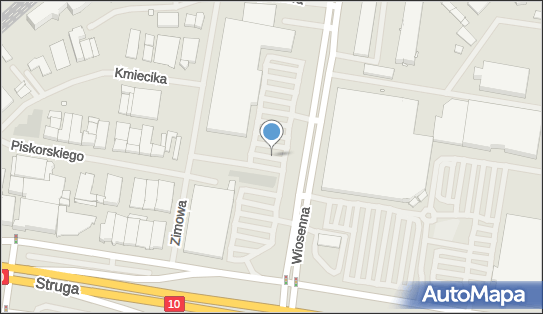 Parking, Wiosenna 76, Szczecin 70-807 - Parking