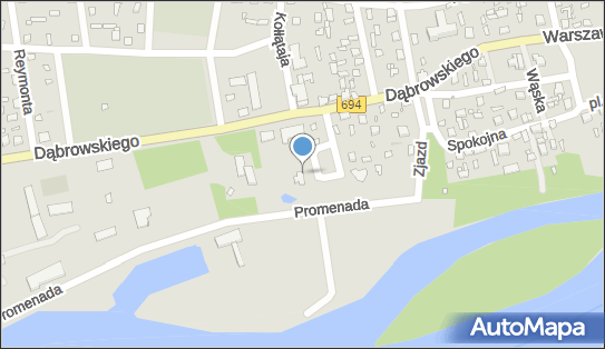 Parking, Dąbrowskiego Jarosława, gen.694 17, Brok 07-306 - Parking