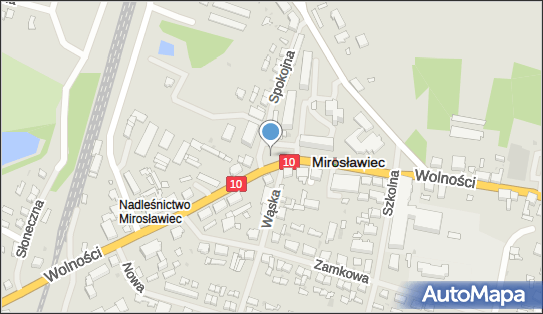 Parking, Wolności10, Mirosławiec 78-650 - Parking