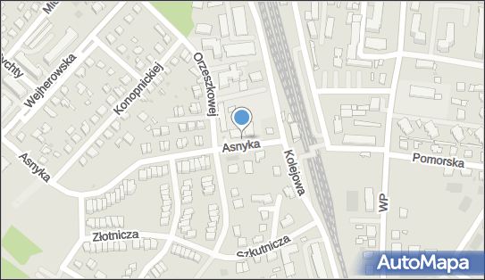 Parking, Asnyka Adama, Puck 84-100 - Parking