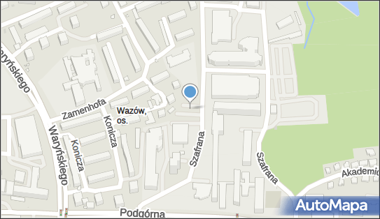 Parking, Szafrana Zygmunta, prof., Zielona Góra 65-516 - Parking