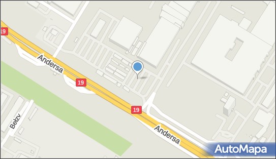 Podlaskie Centrum Rolno-Towarowe S.A., Andersa Władysława, gen.19 15-113, 15-124 - Parking
