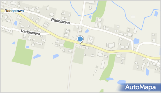 Przy cmentarzu, DW593, Radostowo 11-320 - Parking
