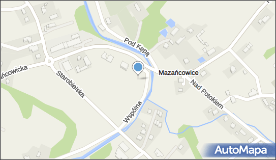 przy kościele, Komorowicka, Mazańcowice 43-391 - Parking
