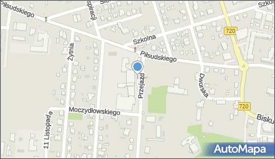 Przy szkole, Przejazd, Brwinów 05-840 - Parking