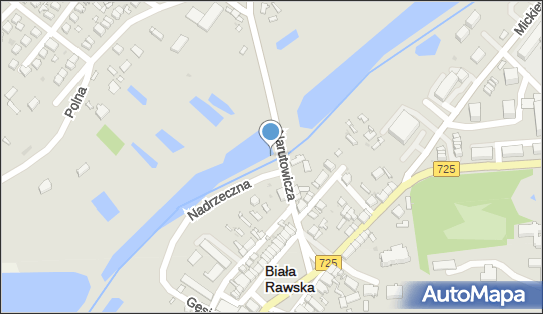 stawy rybackie-parking 150 m od drogi, Narutowicza Gabriela 96-230 - Parking