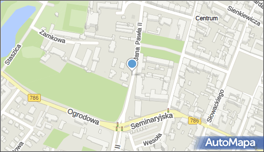 23, Jana Pawła II, Kielce 25-025 - Parkomat