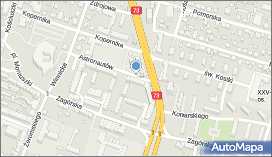 7, Astronautów, Kielce 25-337 - Parkomat