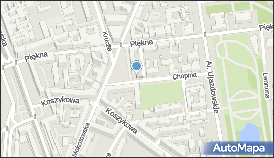 G050205, Fryderyka Chopina, Warszawa 00-559 - Parkomat