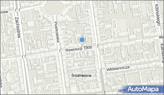 nr 18, Rewolucji 1905 r. 8, Łódź - Parkomat