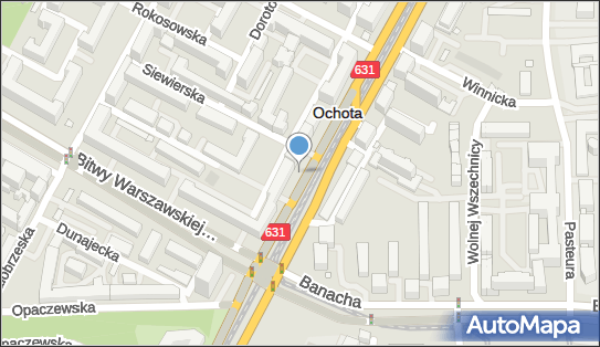 O050421, Grójecka631 76, Warszawa 02-359 - Parkomat