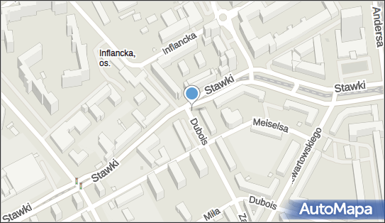 Parkomat, Dubois Stanisława, Warszawa 00-182, 00-184, 00-188, 00-196 - Parkomat