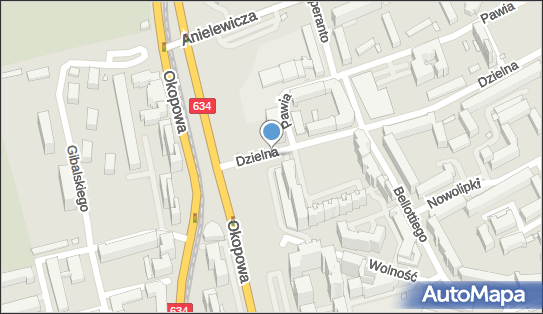 Parkomat, Dzielna, Warszawa 00-154, 01-023, 01-029 - Parkomat