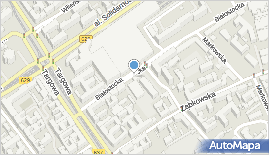 Parkomat, Białostocka, Warszawa 03-741, 03-748 - Parkomat