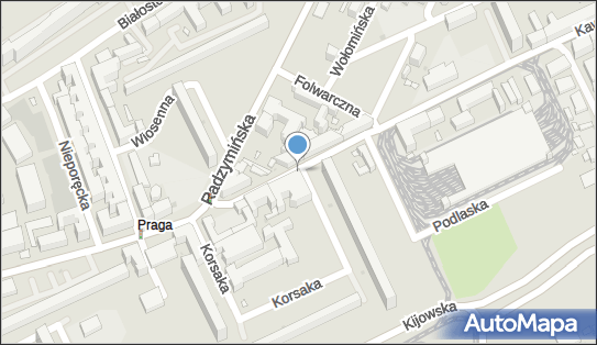 Parkomat, Kawęczyńska 7, Warszawa 03-775 - Parkomat