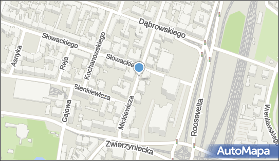Parkomat, Mickiewicza Adama 28, Poznań 60-836 - Parkomat