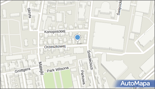 Parkomat, Orzeszkowej Elizy 18, Poznań 60-778 - Parkomat
