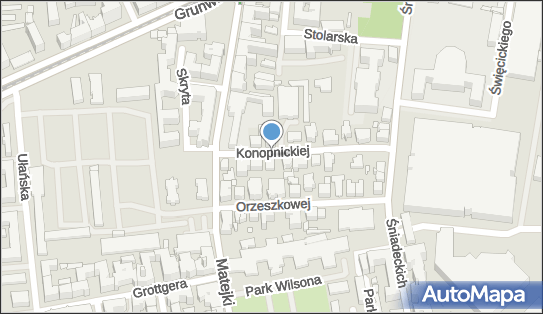 Parkomat, Konopnickiej Marii 7, Poznań 60-771 - Parkomat