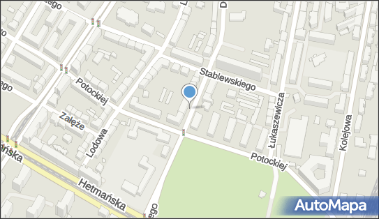 Parkomat, Dmowskiego Romana 38a, Poznań 60-221 - Parkomat