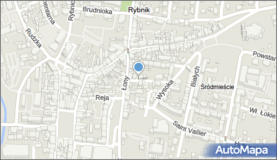 Parkomat, Staszica Stanisława, Rybnik 44-200 - Parkomat