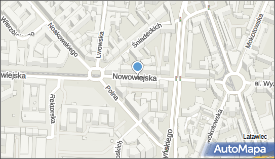 Parkomat, Nowowiejska 5, Warszawa 00-643 - Parkomat