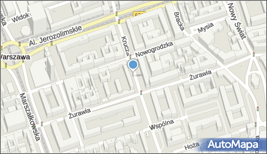 Parkomat, Krucza, Warszawa 00-022, 00-025, 00-509, 00-512, 00-522, 00-525, 00-526, 00-537, 00-548, 00-921 - Parkomat