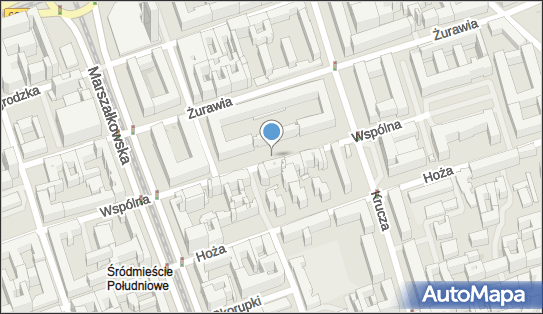 Parkomat, Wspólna, Warszawa 00-505, 00-519, 00-522, 00-527, 00-529, 00-684, 00-687, 00-926, 00-930 - Parkomat