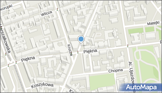Parkomat, Piękna 18, Warszawa 00-549 - Parkomat