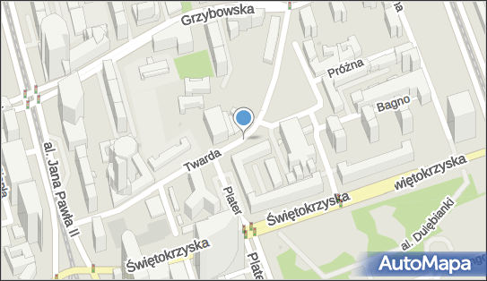 Parkomat, Plac Grzybowski, Warszawa - Parkomat