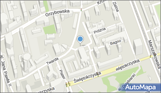 Parkomat, Plac Grzybowski, Warszawa - Parkomat