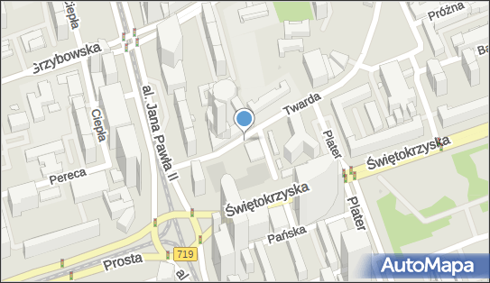 Parkomat, Twarda, Warszawa 00-105, 00-114 - Parkomat