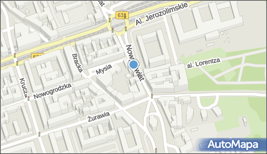 Parkomat, Nowy Świat 5, Warszawa 00-496 - Parkomat