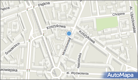Parkomat, Mokotowska 22, Warszawa 00-561 - Parkomat