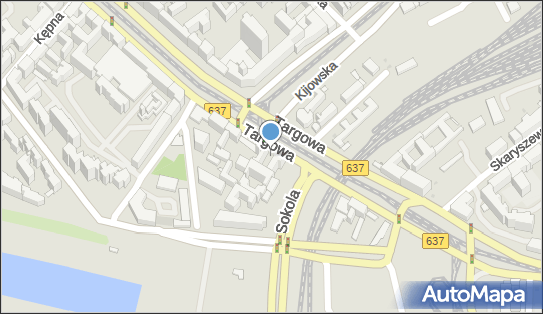 Parkomat, Targowa637 17, Warszawa 03-728 - Parkomat