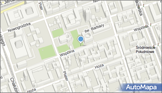 Parkomat, Wspólna, Warszawa 00-505, 00-519, 00-522, 00-527, 00-529, 00-684, 00-687, 00-926, 00-930 - Parkomat