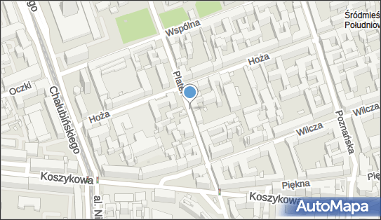 Parkomat, Plater Emilii, Warszawa 00-113, 00-118, 00-125, 00-669, 00-688, 00-698 - Parkomat