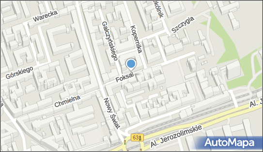 Parkomat, Foksal 17, Warszawa 00-372 - Parkomat