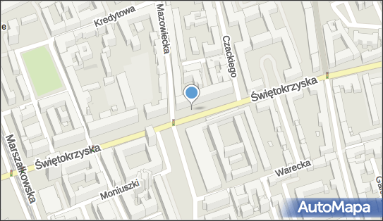 Parkomat, Świętokrzyska719 14B, Warszawa 00-050 - Parkomat