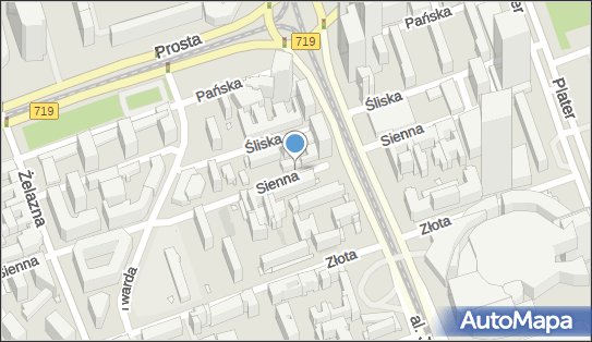 Parkomat, Sienna 9, Warszawa 00-121 - Parkomat