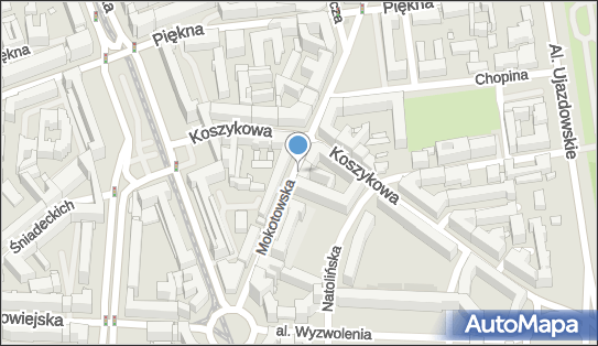 Parkomat, Mokotowska 24, Warszawa 00-561 - Parkomat