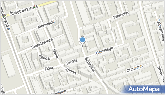 Parkomat, Szpitalna, Warszawa 00-020, 00-031 - Parkomat