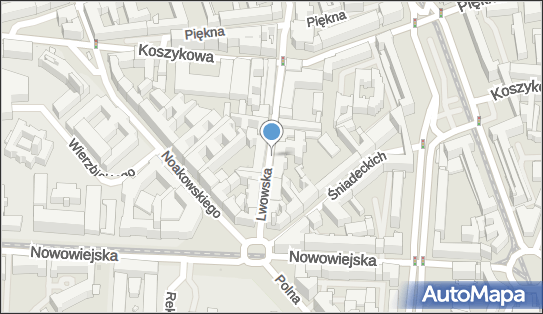Parkomat, Lwowska 9, Warszawa 00-660 - Parkomat