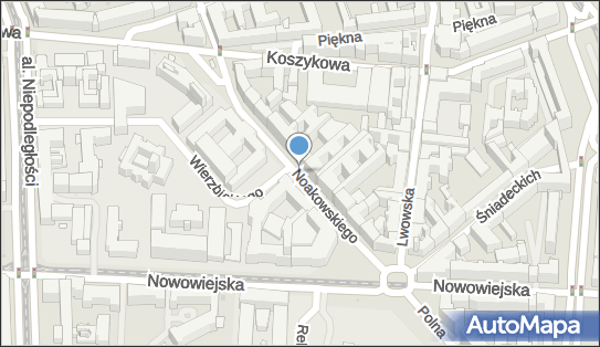 Parkomat, Noakowskiego Stanisława 14, Warszawa 00-666 - Parkomat