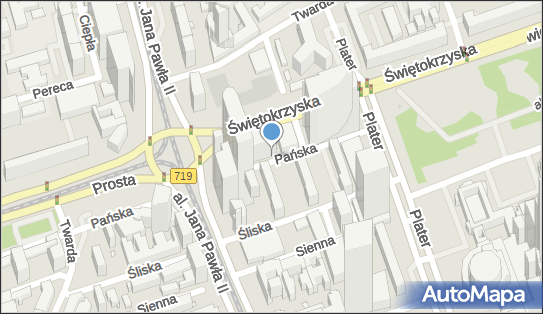 Parkomat, Pańska, Warszawa 00-124 - Parkomat