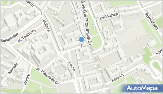 Parkomat, Krakowskie Przedmieście 25, Warszawa 00-071 - Parkomat