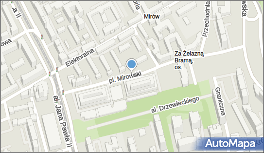 Parkomat, Plac Mirowski, Warszawa - Parkomat