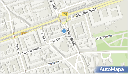 Parkomat, Nowy Świat 7, Warszawa 00-496 - Parkomat