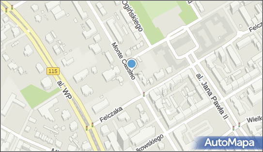 Parkomat, Monte Cassino 17a, Szczecin 70-467 - Parkomat